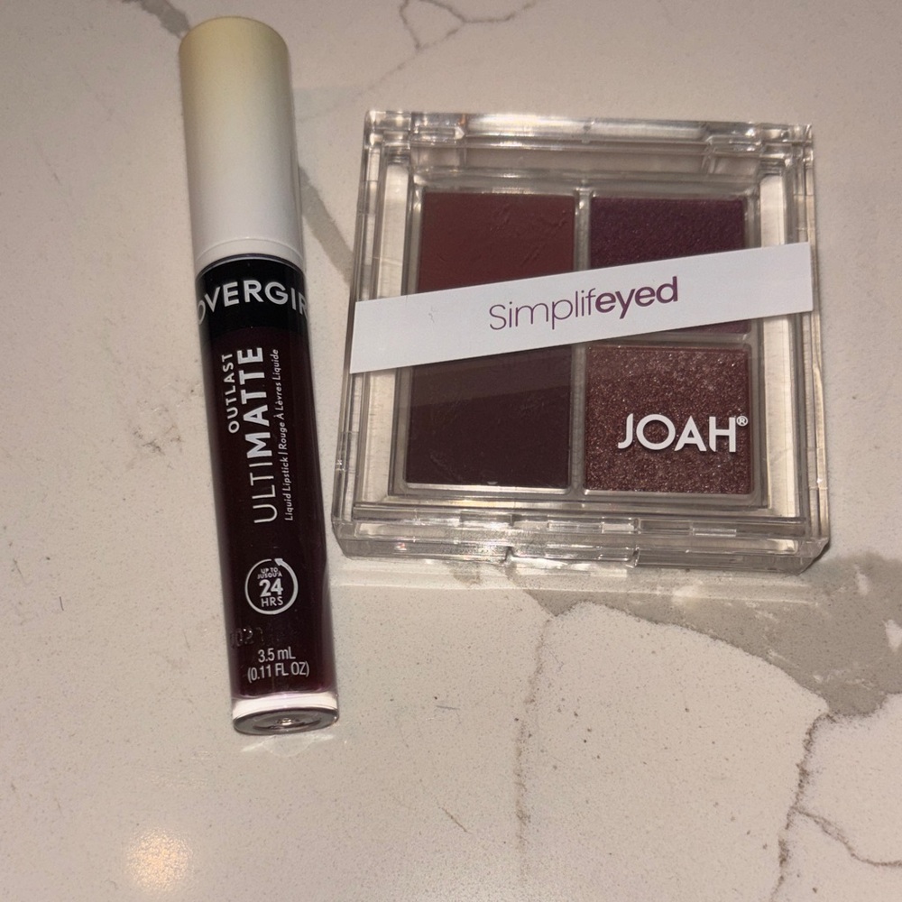 COVERGIRL Outlast UltiMatte Lipstick and Eyeshadow JOAH